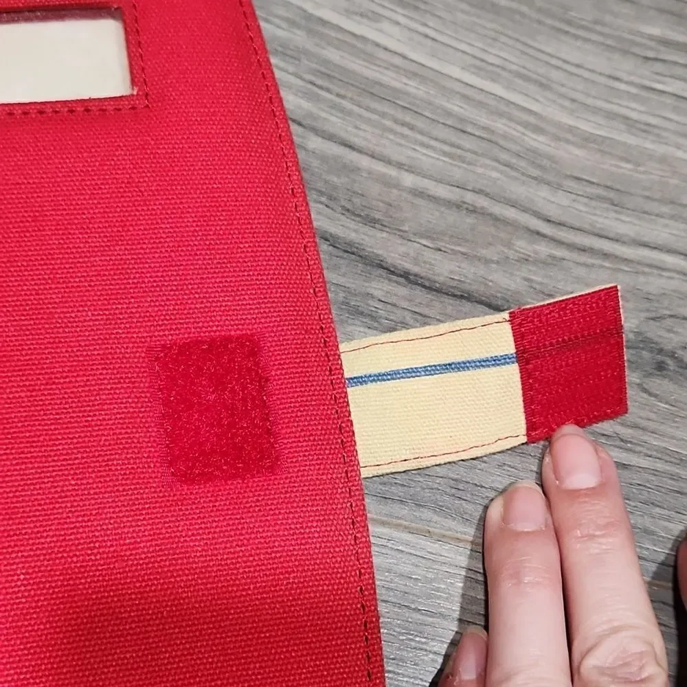 GUC Canvas VTG Red Journal Book